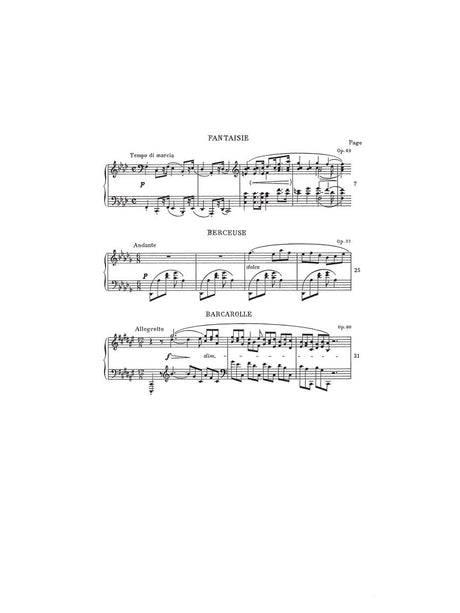 Chopin: Fantasia, Berceuse, and Barcarolle