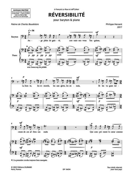 Hersant: Réversibilité