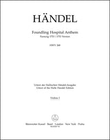 Handel: Foundling Hospital Anthem, HWV 268