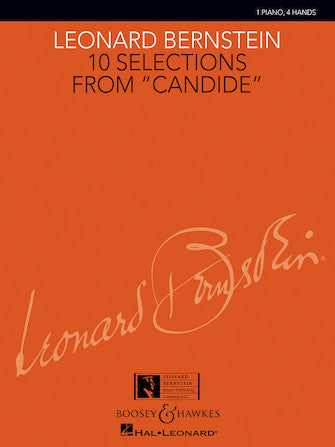 Bernstein: 10 Selections from Candide (arr. for piano 4-hands)
