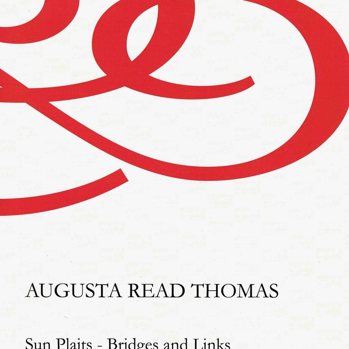 A.R. Thomas: Sun Plaits - Bridges and Links – Ficks Music