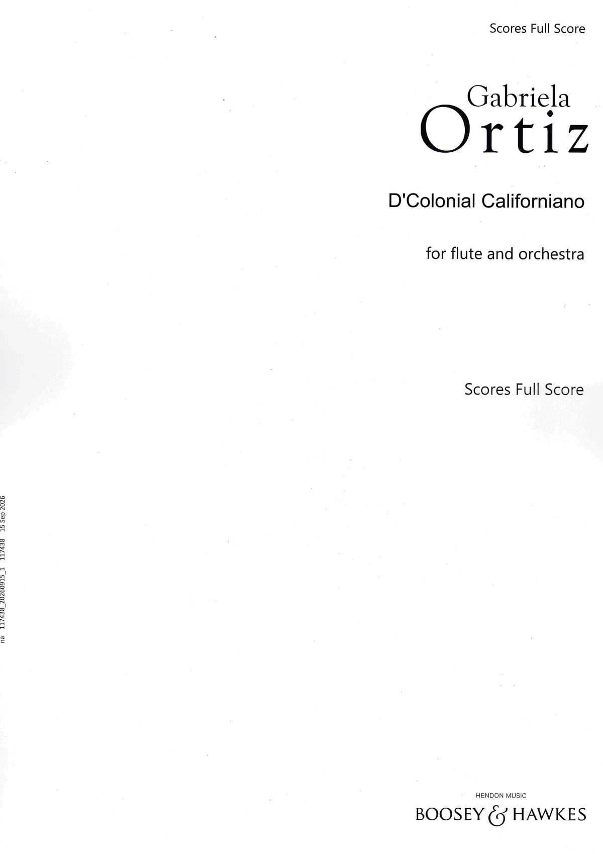 G. Ortiz: D'Colonial Californiano