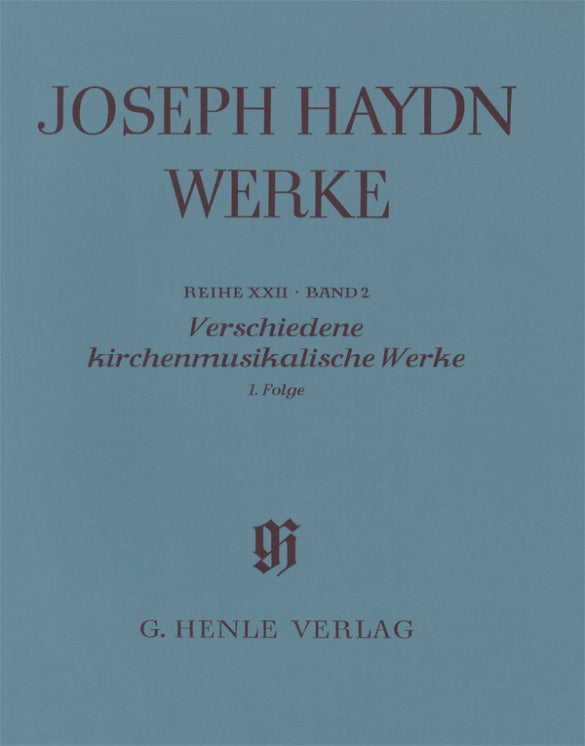 Haydn: Various Church Music Works - Volume 1