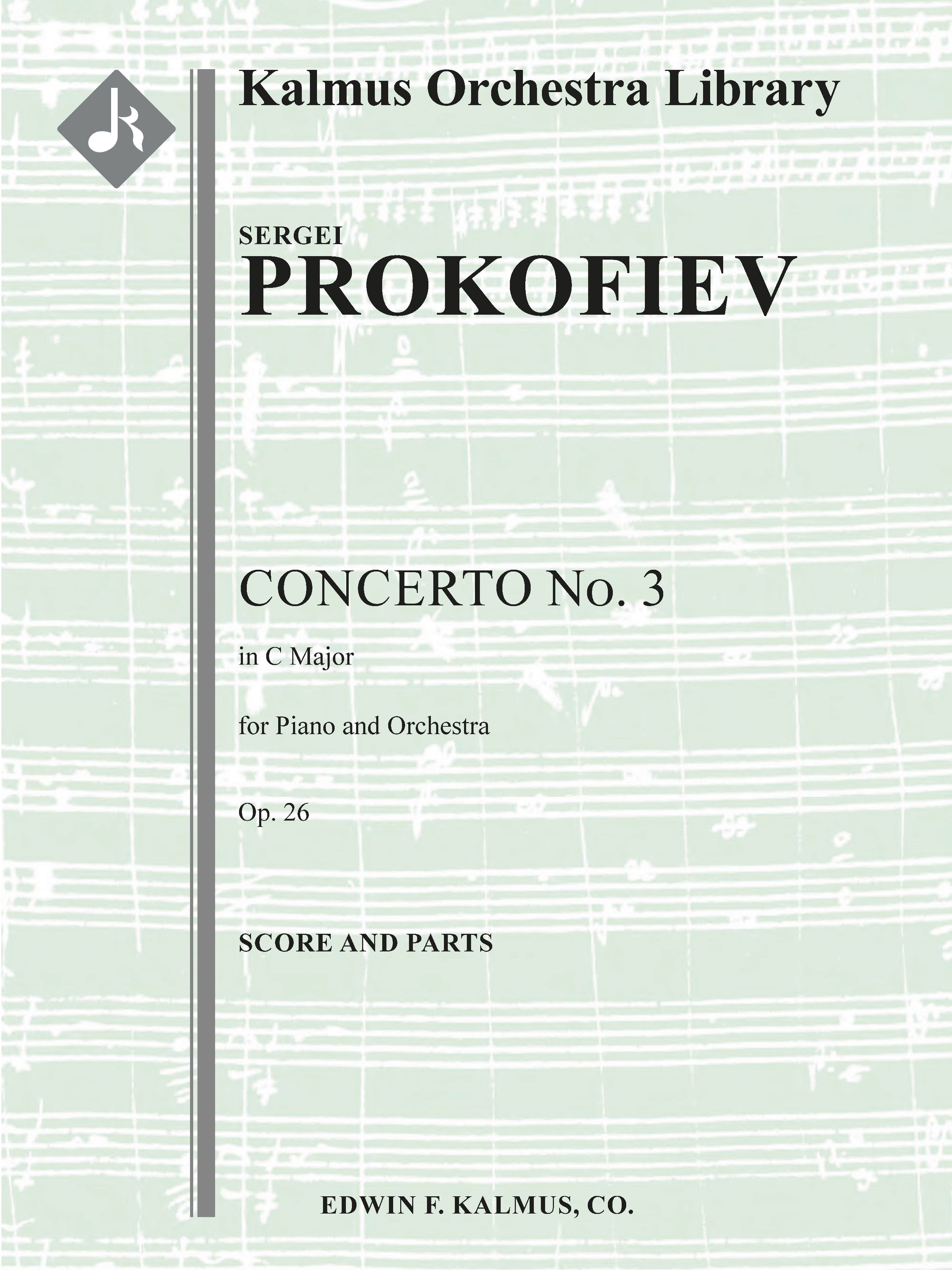 Prokofiev: Piano Concerto No. 3 in C Major, Op. 26 – Ficks Music