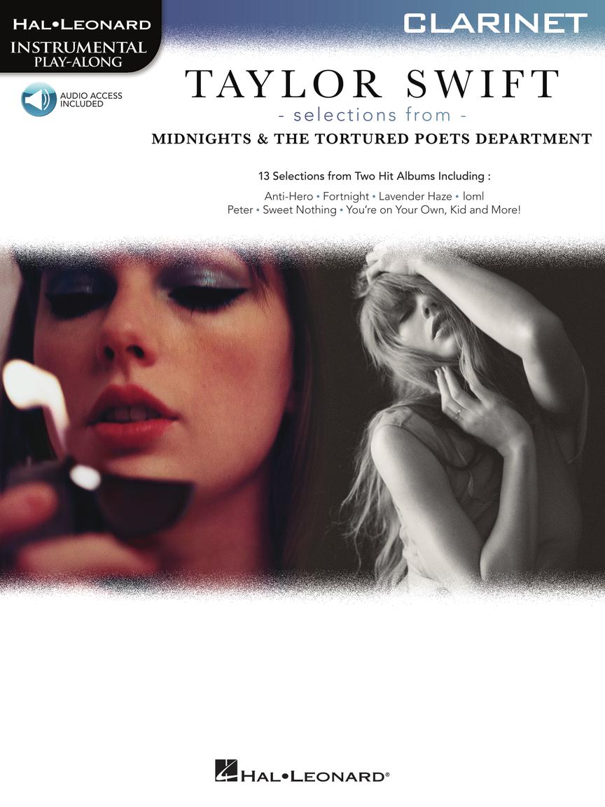Taylor Swift: Selections from Midnights & The Tortured Poets Department - Clarinet