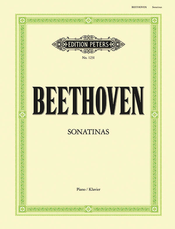 Beethoven: 6 Piano Sonatinas, WoO 47, WoO 51, Anh. 5