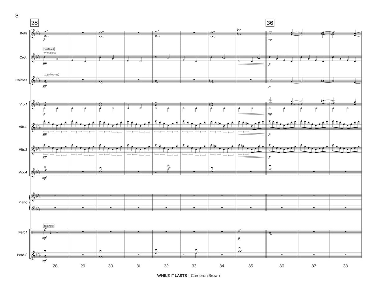 Brown: While it Lasts