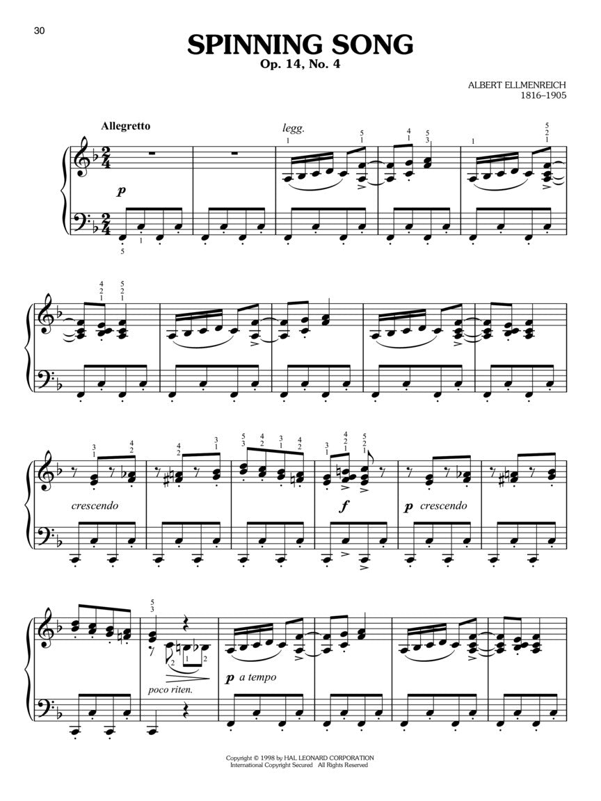 Simple Classical Piano Pieces