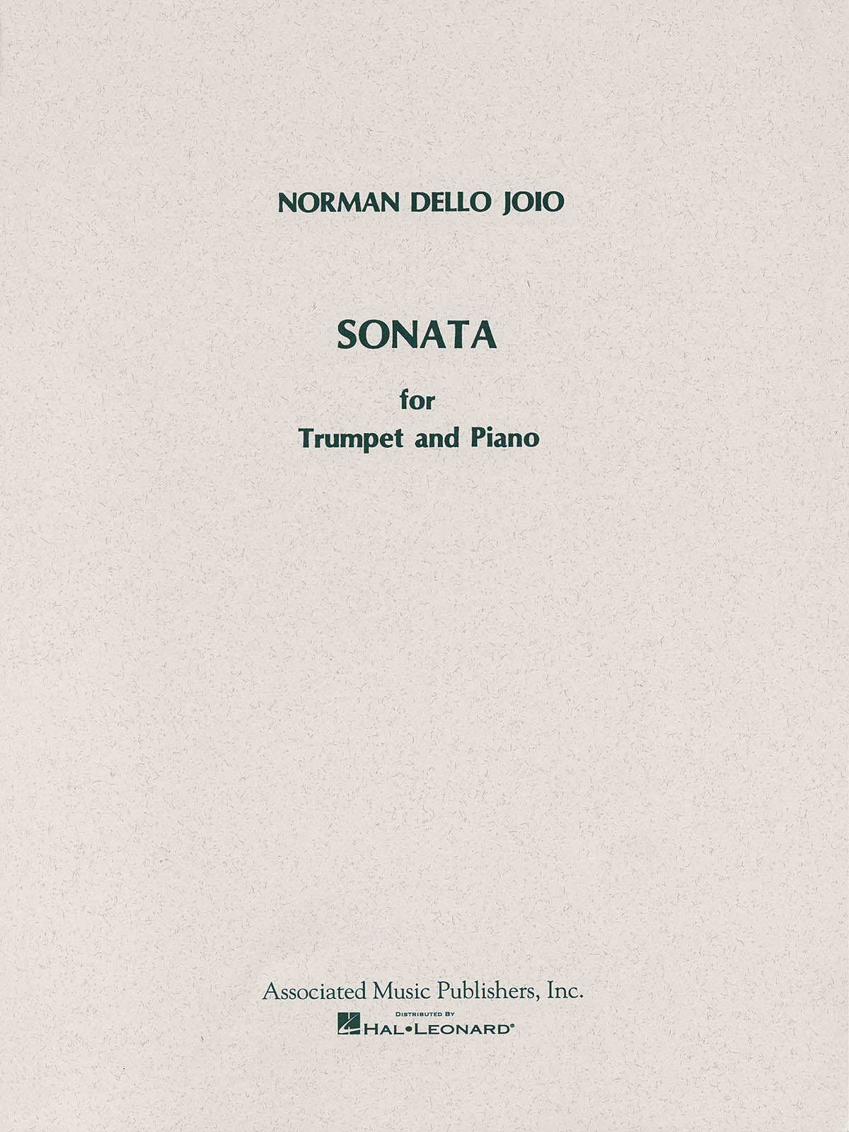 Dello Joio: Trumpet Sonata