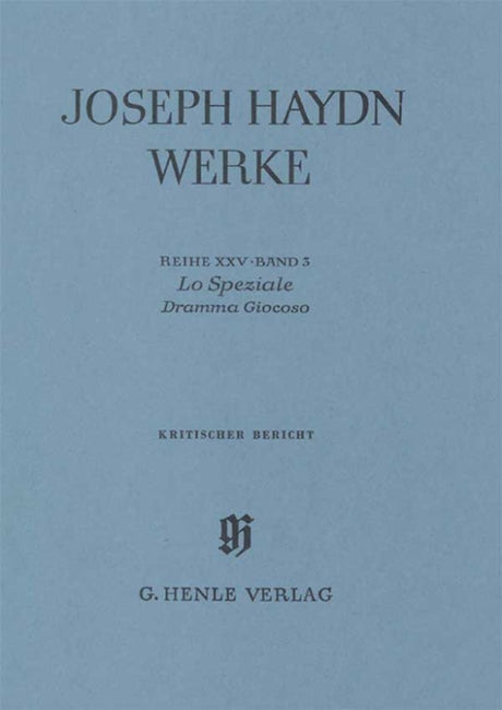 Haydn: Lo Speziale
