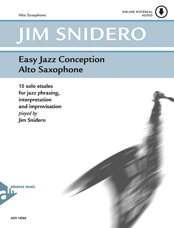 Easy Jazz Conception: Alto Saxophone