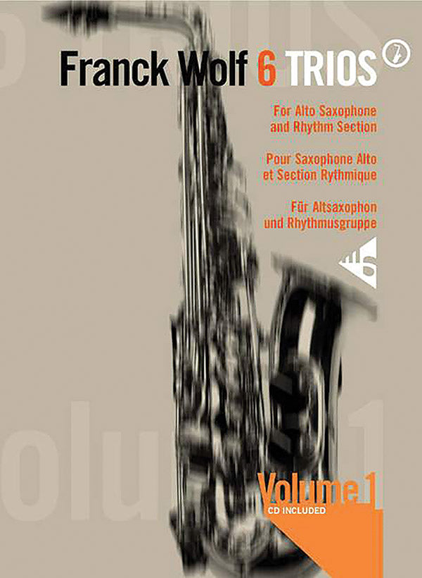 Wolf: 6 Trios for 3 Alto Saxophones and Rhythm Section - Volume 1