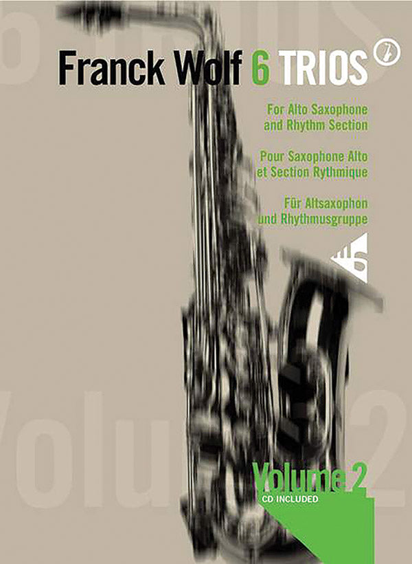 Wolf: 6 Trios for 3 Alto Saxophones and Rhythm Section - Volume 2