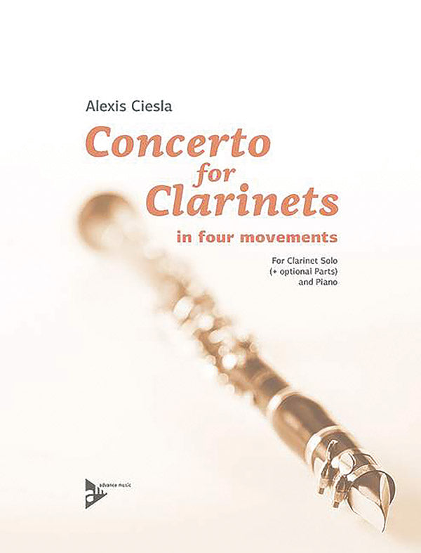 Ciesla: Concerto for Clarinets in Four Movements
