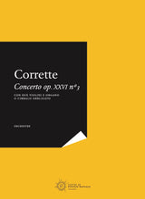 Corrette: Concerto con due violini e organo o cimbalo obbligato
