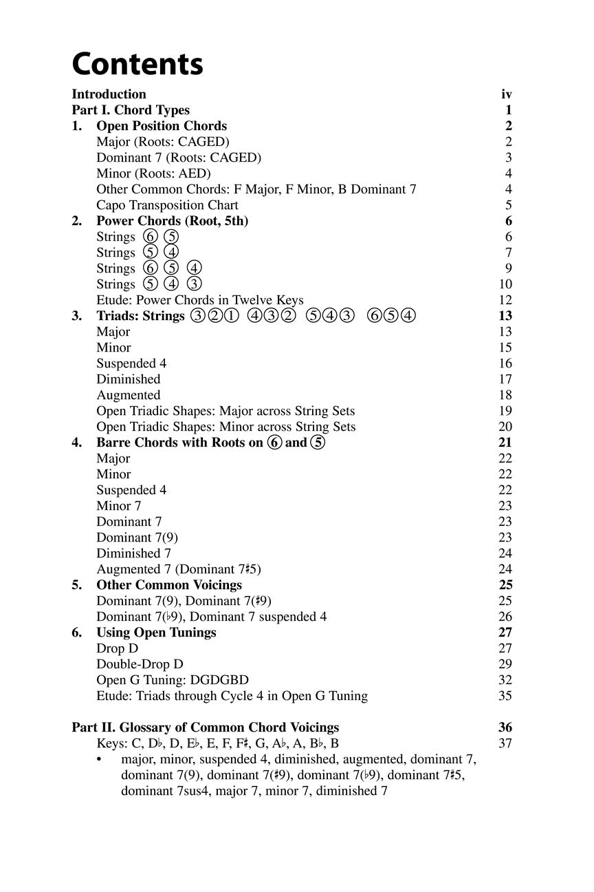 Berklee Rock Guitar Chord Dictionary