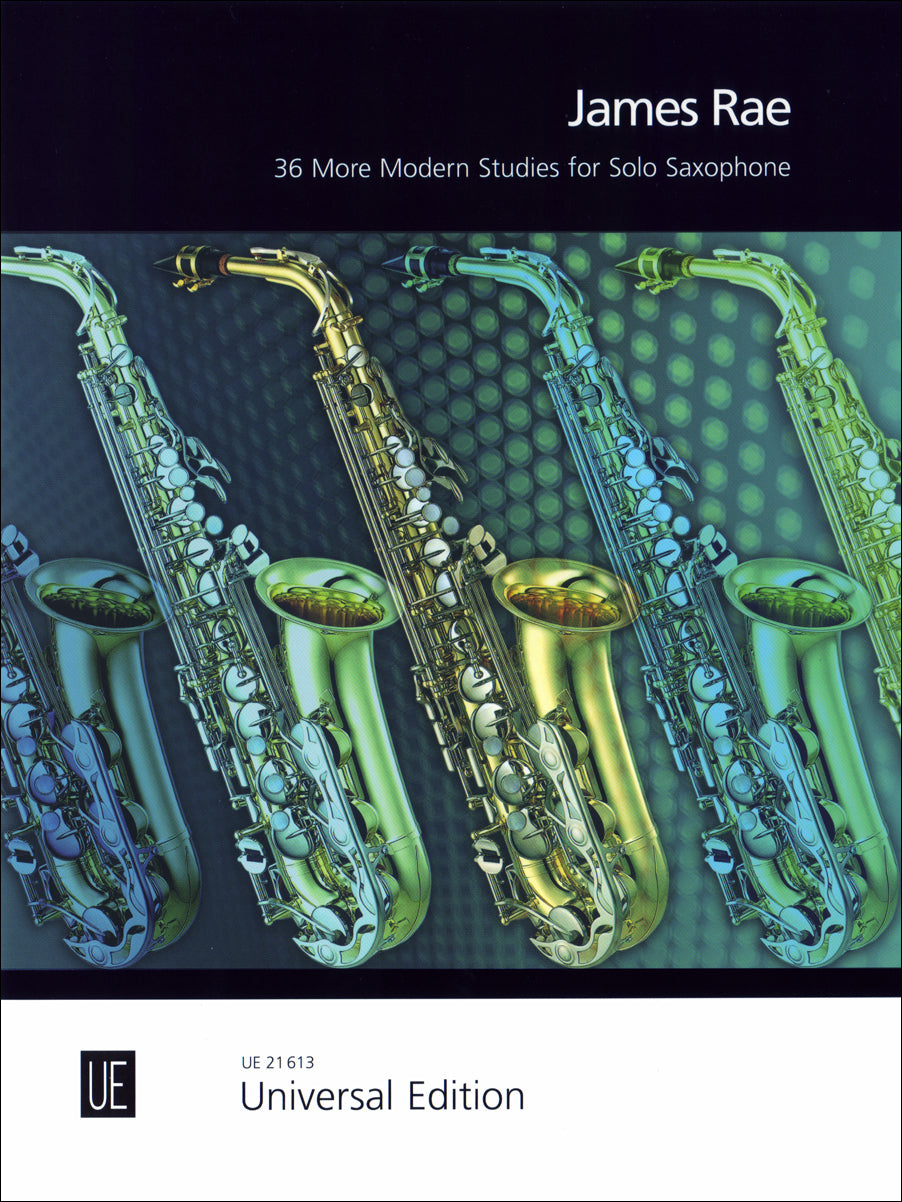 Rae: 36 More Modern Studies for Saxophone