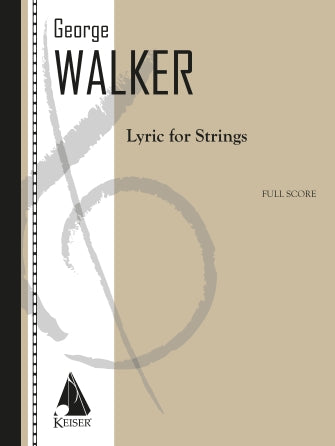 Walker: Lyric for Strings
