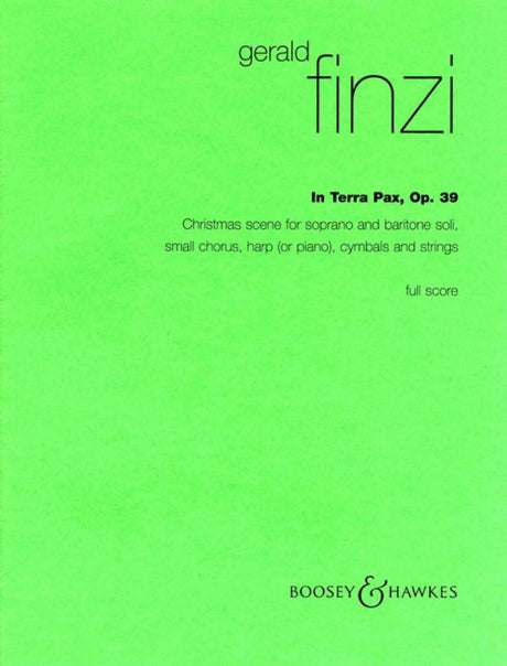 Finzi: In Terra Pax, Op. 39