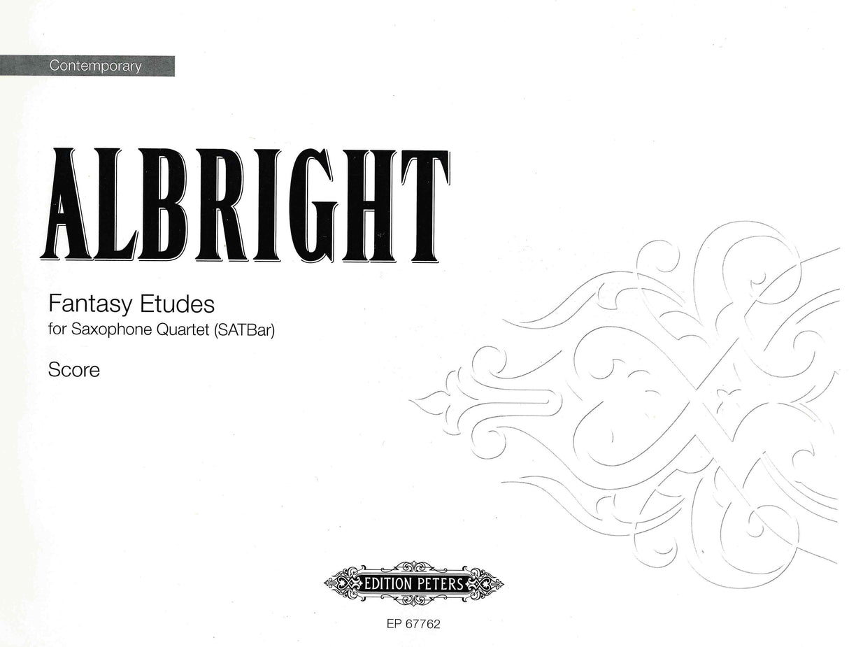 Albright: Fantasy Etudes