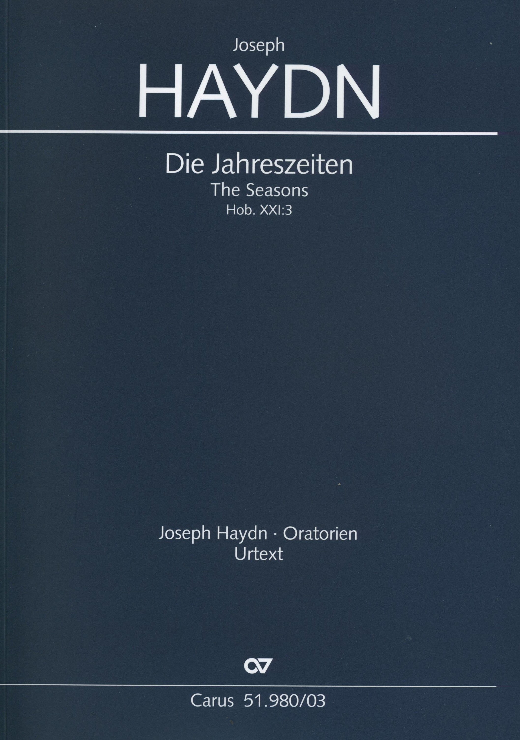 Haydn: The Seasons, Hob. XXI:3 – Ficks Music