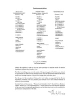 Williams: Three Pieces from Schindler's List