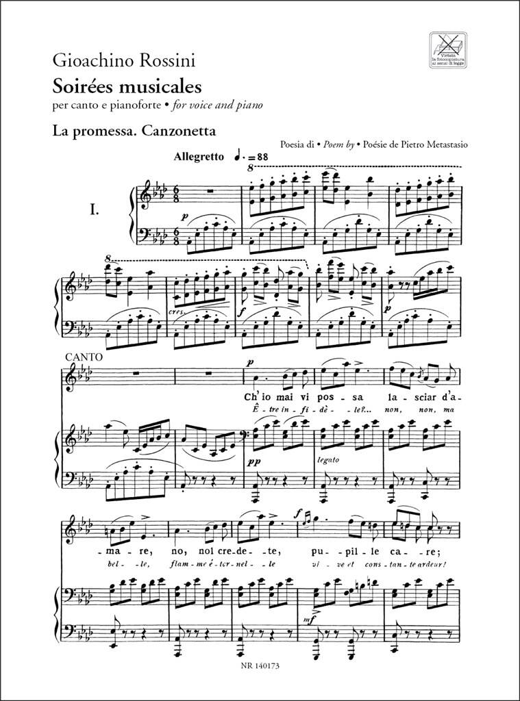 Rossini: Soirées musicales and La regata veneziana