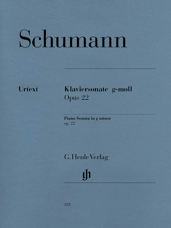 Schumann: Piano Sonata in G Minor, Op. 22