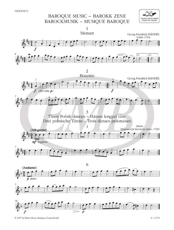 Baroque Music - Elementary Level