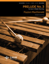 MacDonald: Marimba Prelude No. 3