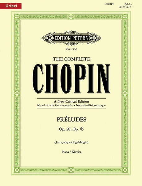Chopin: Préludes – Ficks Music