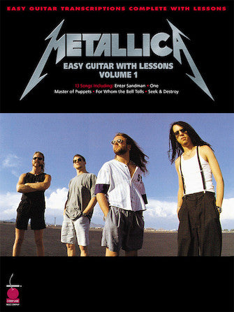 Metallica for Easy Guitar with Lessons - Volume 1
