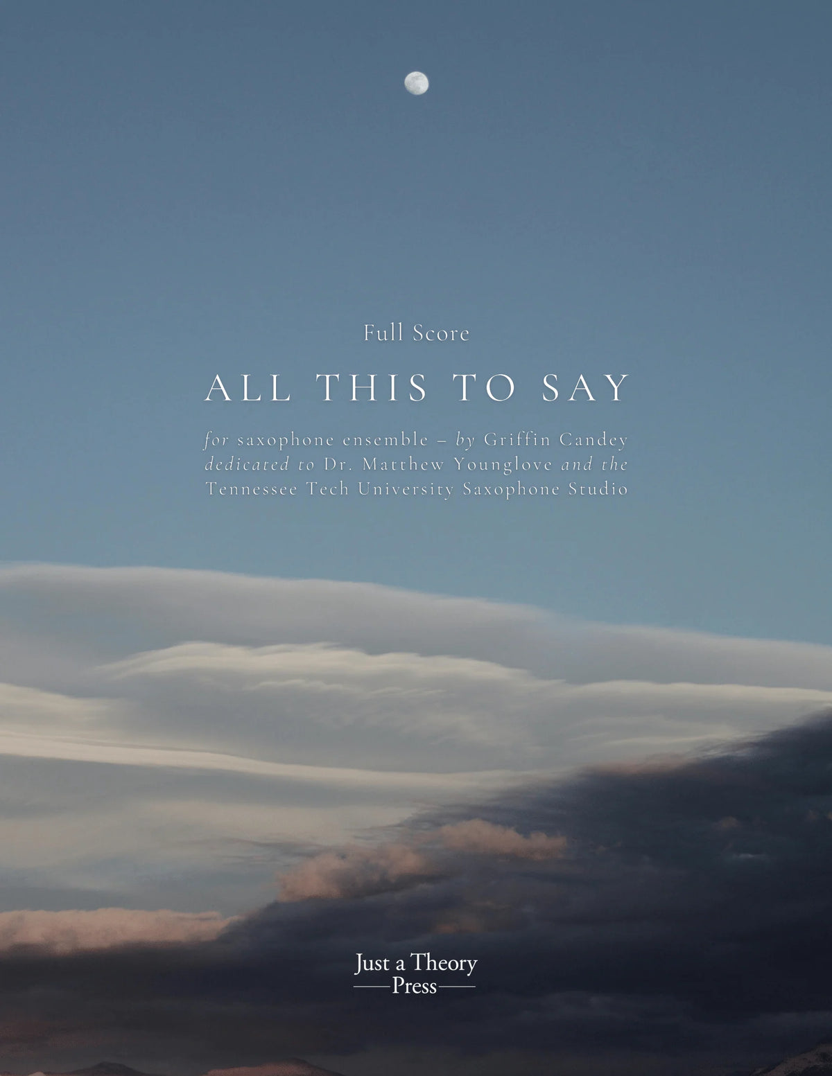 Candey: All This To Say