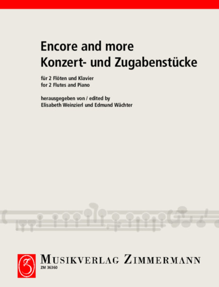 Encore and more (arr. for 2 flutes and piano)