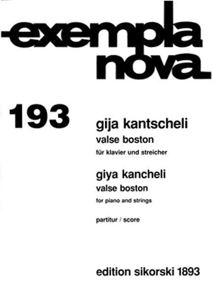 Kancheli: Valse Boston