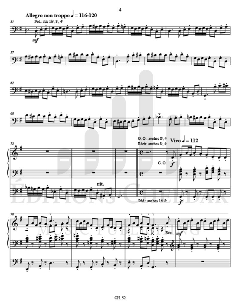 Bédard: Variations on "Amazing Grace"