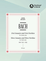 Bach: 6 Sonatas and Partitas for Solo Violin, BWV 1001-1006