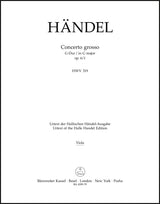Handel: Concerto grosso in G Major, HWV 319, Op. 6, No. 1