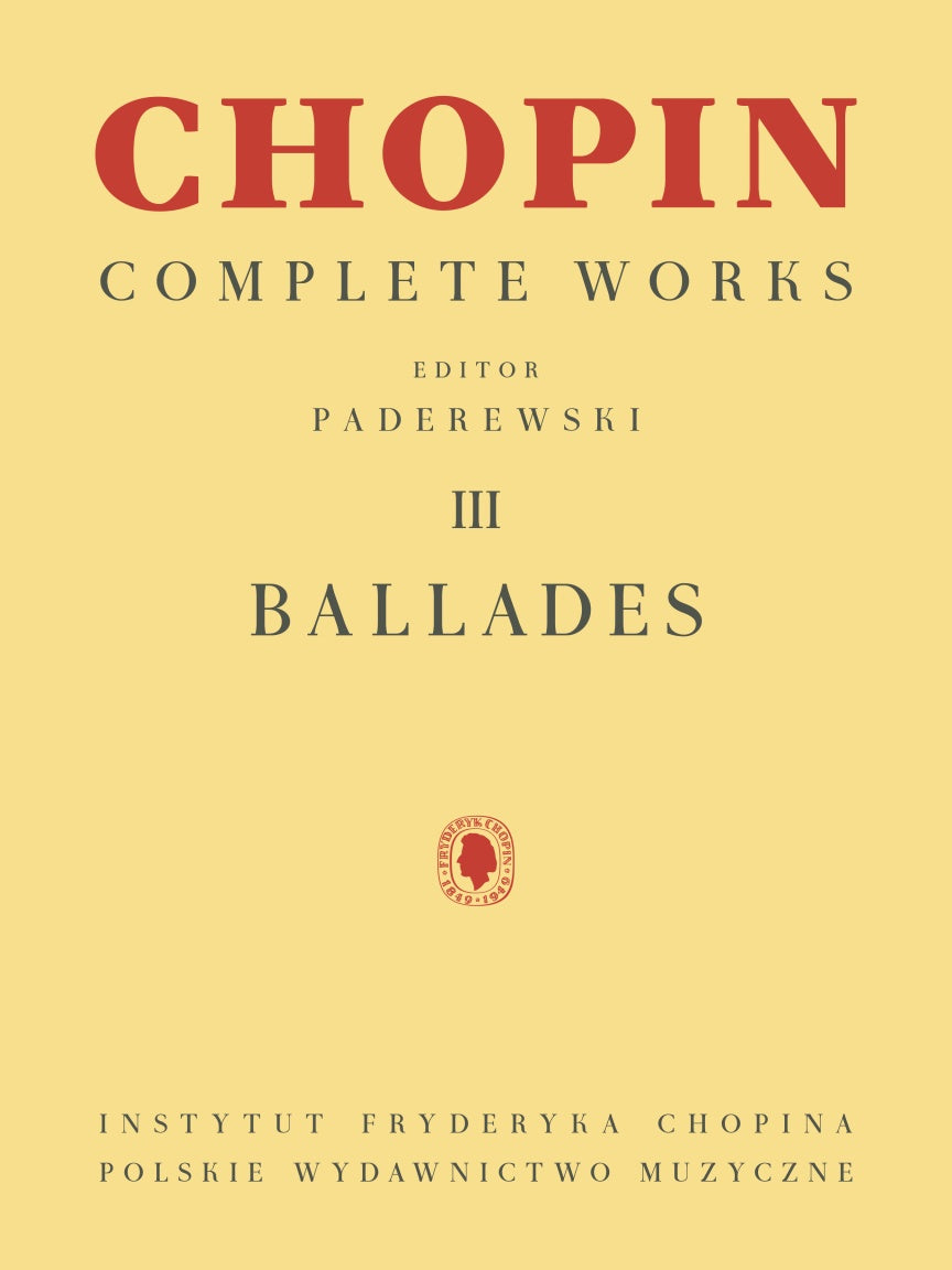 Chopin: Ballades – Ficks Music