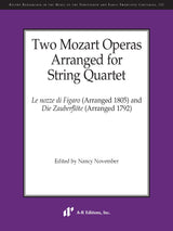 Mozart: 2 Operas Arranged for String Quartet