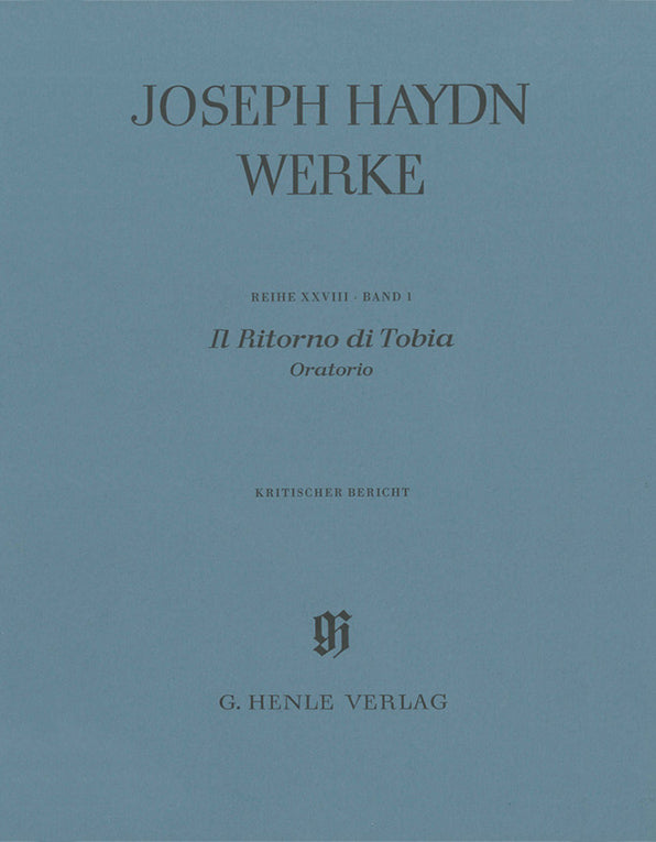 Haydn: Il ritorno di Tobia - Volume 1