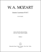 Mozart: Litaniae Lauretanae B.M.V., K. 195 (186d)