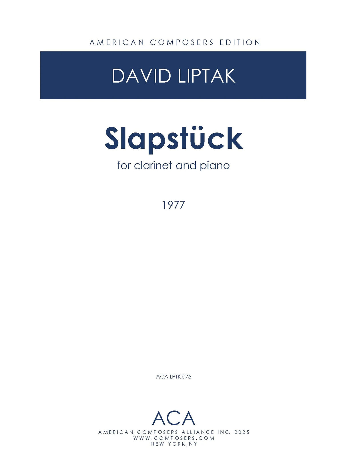 Liptak: Slapstück