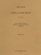Bartók: Viola Concerto, Op. posth.