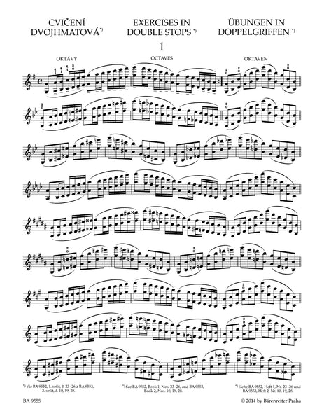 Ševčík: School of Violin Technique, Op. 1 - Book 4