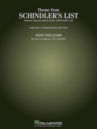 Williams: Theme from Schindler's List