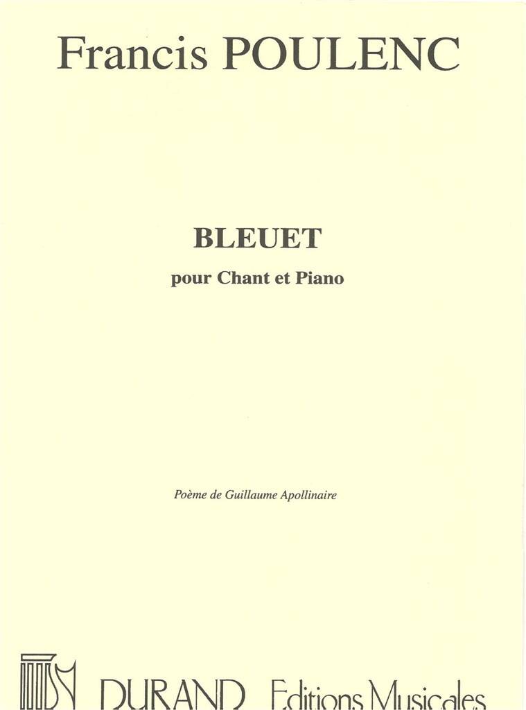 Poulenc: Bleuet