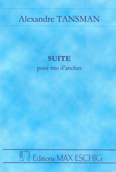 Tansman: Suite pour trio d'anches