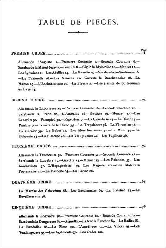 Couperin: The Complete Keyboard Works - Book 1 (Ordres 1-5)