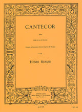 Busser: Cantecor